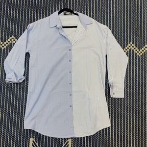 Misguided maternity button up